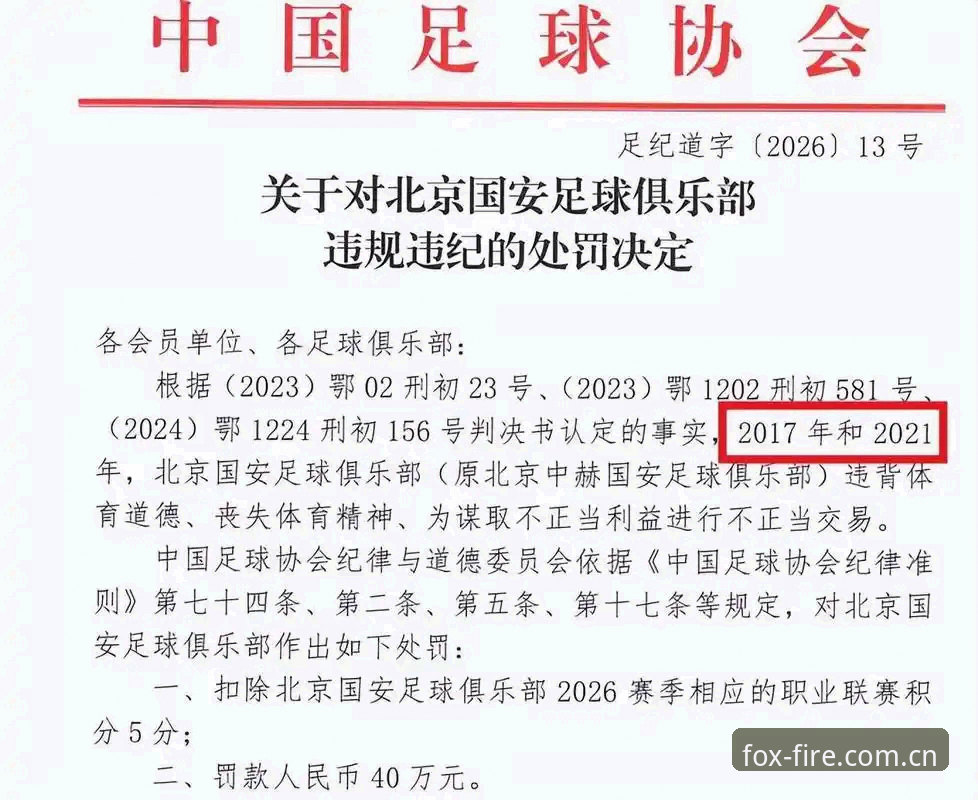 火狐体育安全可靠吗 中国足协第三批禁足名单详解:67人受罚背后的足球乱象整治